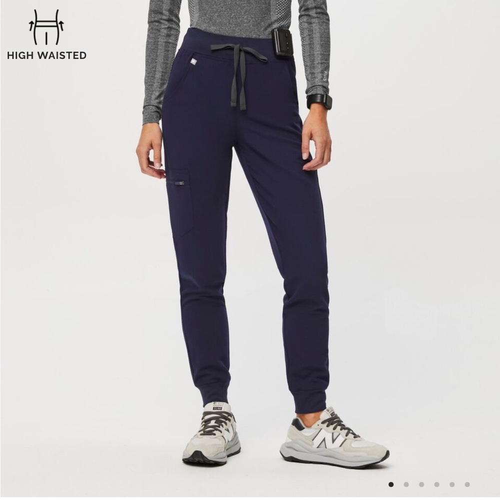 High Waisted Zamora Jogger Scrub Pants